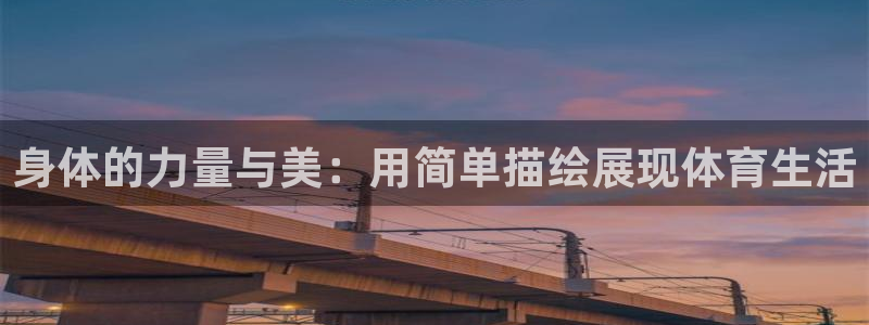 身体的力量与美：用简单描绘展现体育生活