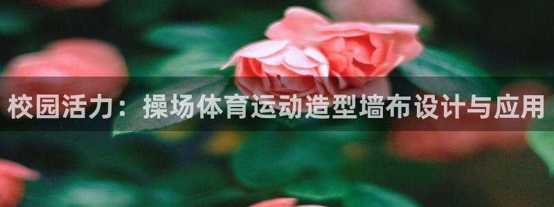 校园活力：操场体育运动造型墙布设计与应用